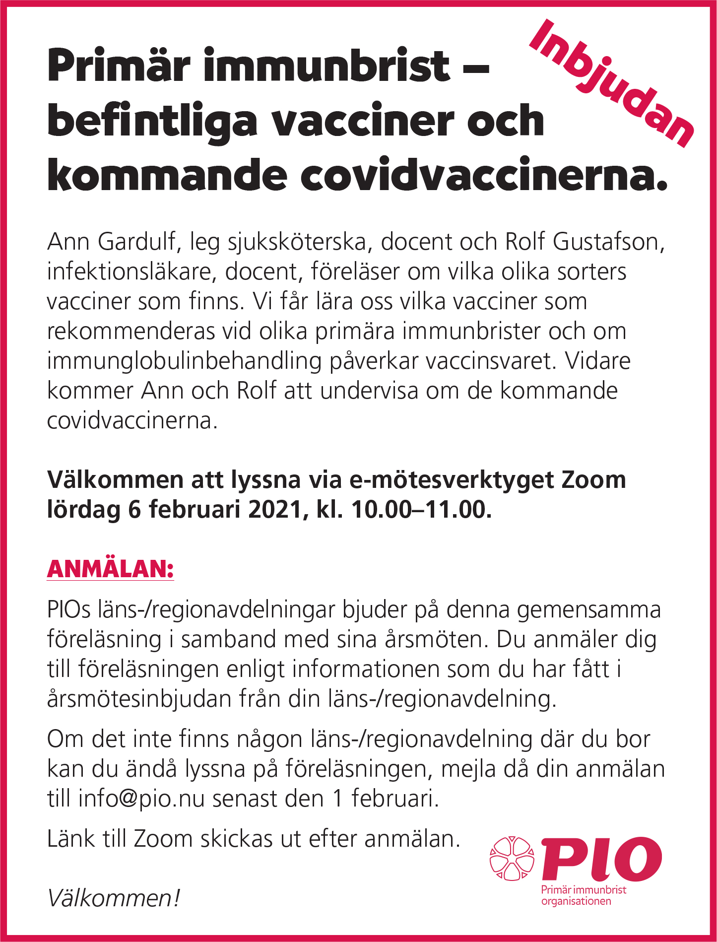 Forelasning 6 februari 2021