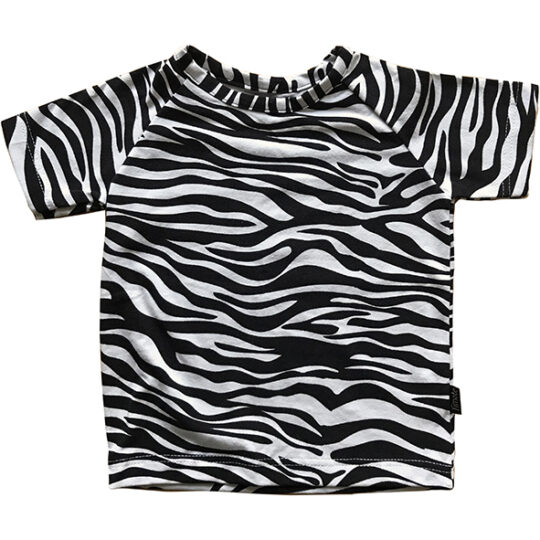 T-shirt, zebramönster